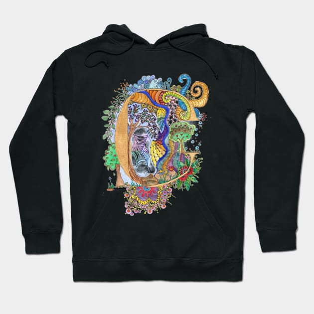 C - an illuminated letter Hoodie by wiccked